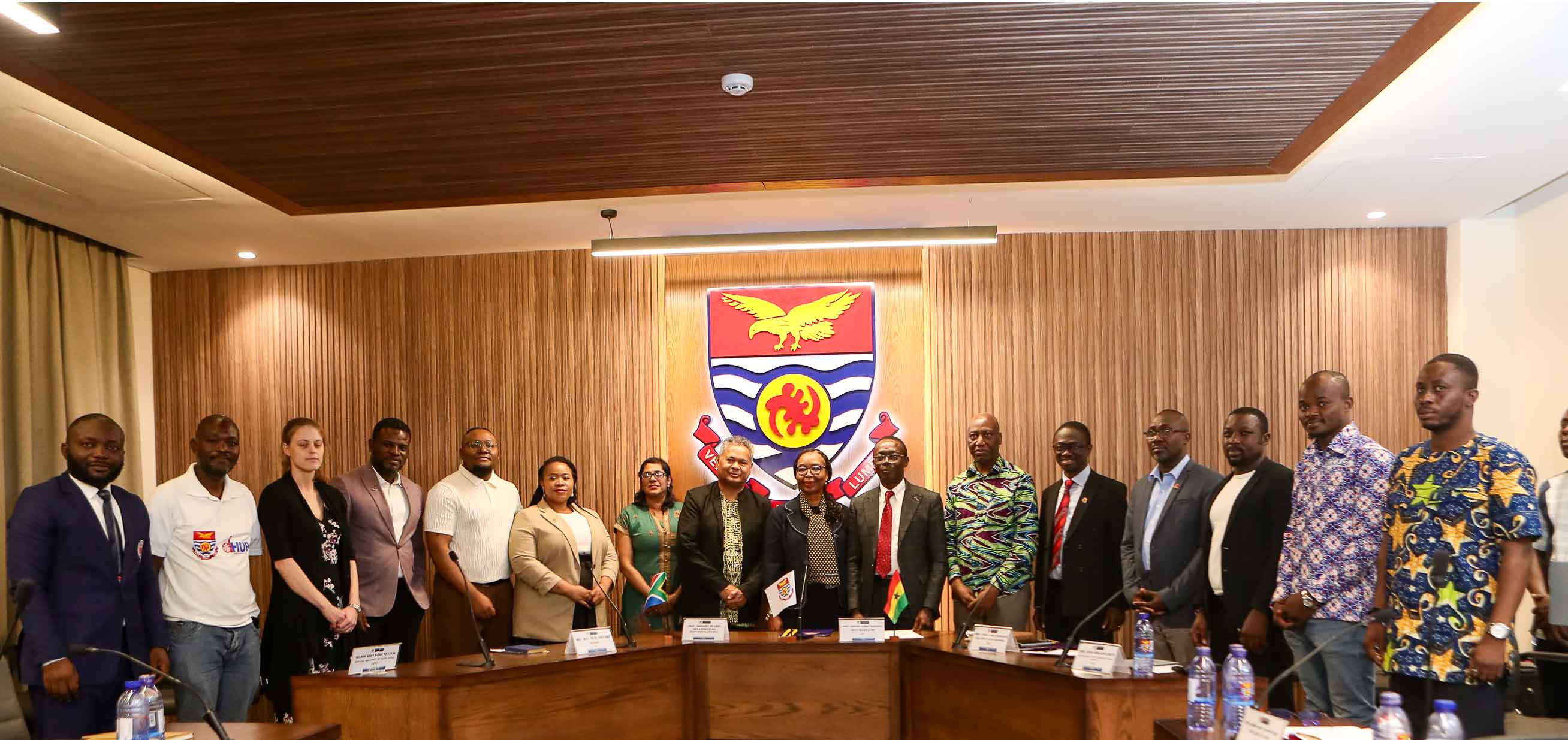 Officials from UCC and NMU Officials from UCC and NMU